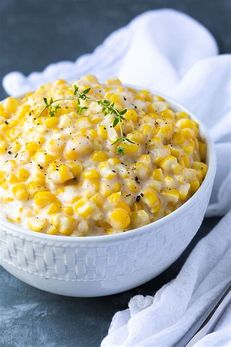 Easy Creamed Corn Recipe Sweet And Spicy Side Dish