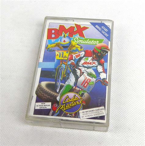 Atari Xl Xe Tape In Ovp Bmx Simulator Codemasters Kassette