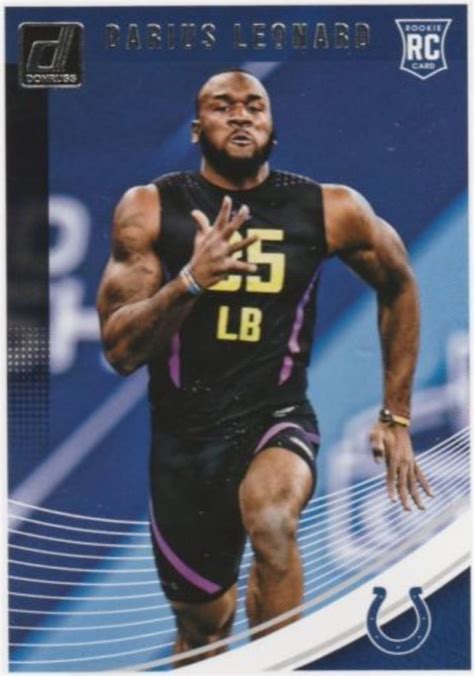 Future Watch Darius Leonard Rookie Football Cards Colts