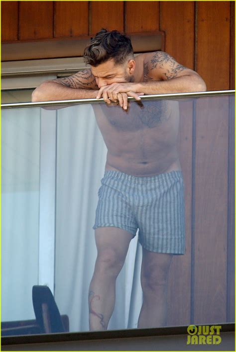 Ricky Martin Goes Shirtless In Only His Boxers Photo 3071824 Ricky