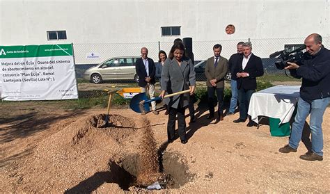 Comienzan Las Obras Del Ramal De Lantejuela Para La Mejora Del