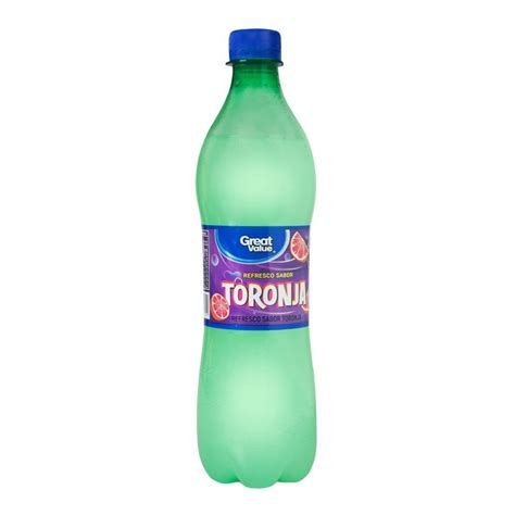 Refresco Great Value Sabor Toronja Ml Walmart