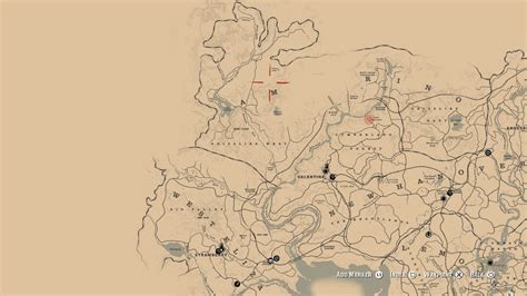 Red Dead Redemption 2 Map Lets Take A Look In Detail 15 Minute