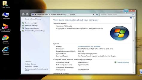 How To Windows 7 System Rating Youtube