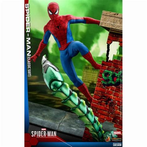 Hot Toys Video Game Masterpiece Spider Man Classic Suit Action Figure 1 Unit Fred Meyer