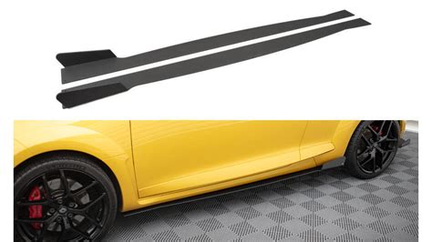 Racing Side Skirts Diffusers Renault Megane Mk Rs Spoilering