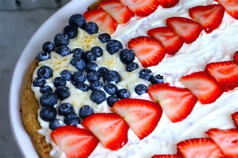 Healthy 4th Of July Fruit Pizza Whitney E Rd