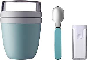 Mepal Set Lunchpot Faltbarer Löffel Ellipse Nordic Green