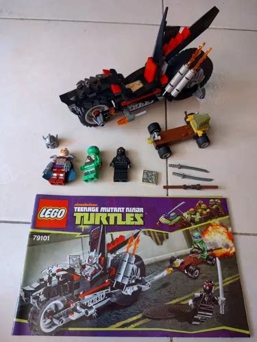 Lego Tortugas Ninja Set 79101 Shredder S Dragon Bike 2013 MercadoLibre