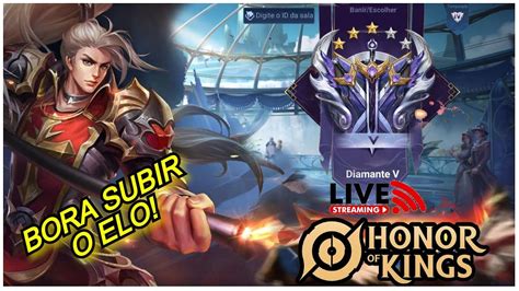 Honor Of Kings LIVE Subindo O Elo Rumo Ao Diamante III Gameplay