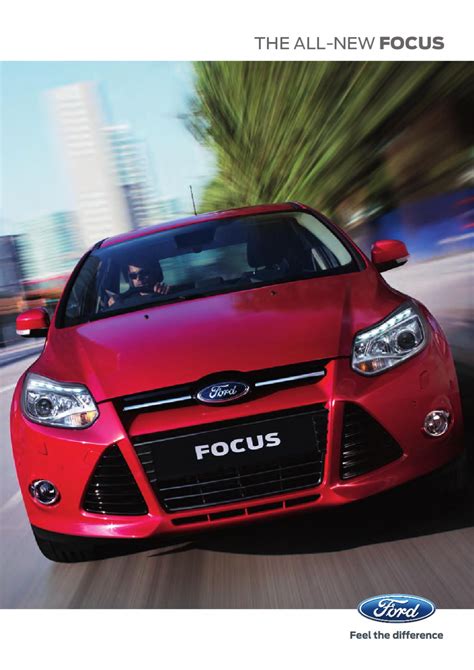 Ford Focus Brochure 2012 By Real Strategy Ltd Issuu