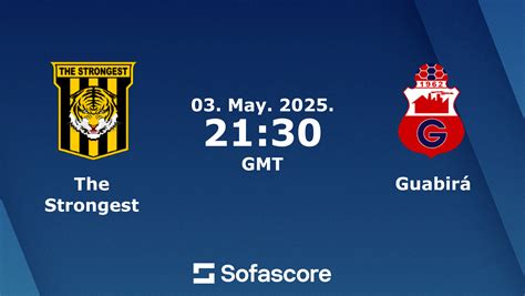Club Deportivo Guabirá X The Strongest - The Strongest x Guabirá placar ao vivo, H2H e escalações | Sofascore