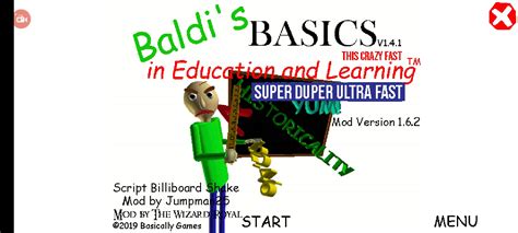 Baldi S Basics Super Duper Ultra Fast Update Android By Baldi S Basics