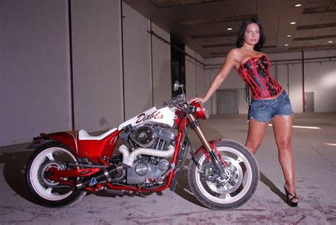 Biker Excalibur Ii Biker Girls Harley Davidson Sportster Cool