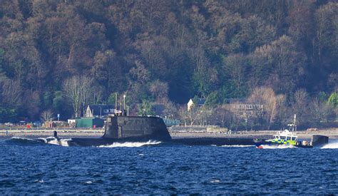 Navy Lookout On Twitter Astute Class Submarine Outbound On The Clyde