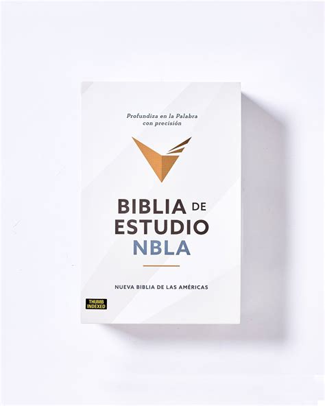 Biblia de Estudio — Nueva Biblia de las Américas