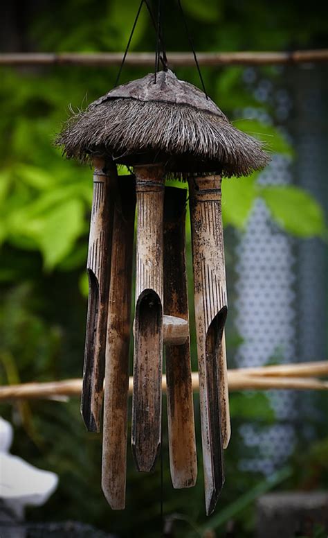 Bamboo Wind Chimes - Sounds of Music From Nature