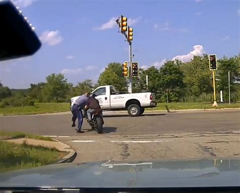 Mass Trooper Pushed Into Wakefield Traffic By Teen On Motorcycle