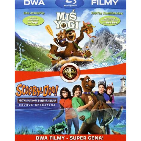 Scooby Doo Klątwa potwora z głębin jeziora Miś Yogi BOX 2xBlu Ray