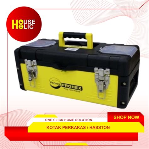 Jual Tool Box Besi Kombinasi PVC Kotak Perkakas Toolbox 14 Inch