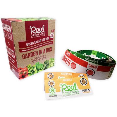 Buy Reel Gardening Mixed Salad Garden In A Box Online Faithful To Nature