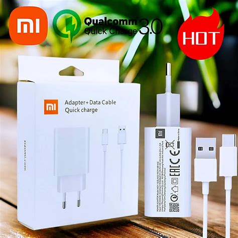 Original 27w Carregador Xiaomi Carregamento Rápido Eu Turbo Adaptador