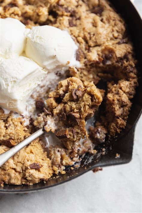 Toffee Oatmeal Chocolate Chunk Cookie Skillet Broma Bakery