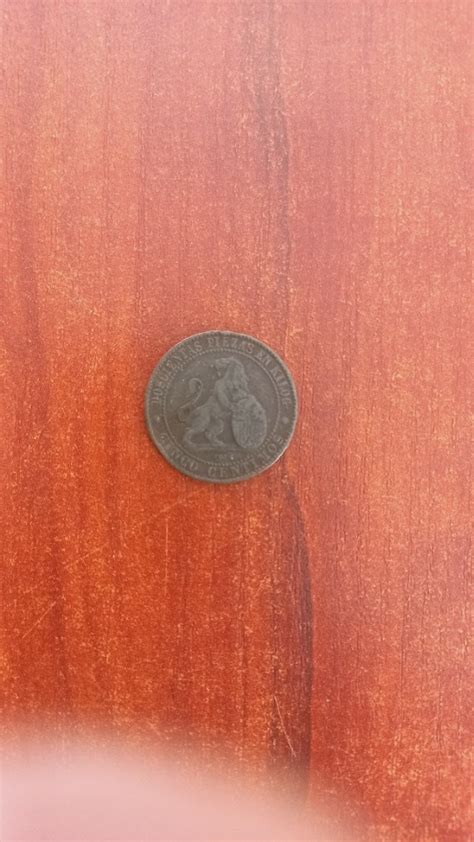 Moneta 5 Centavos 1870 OM Hiszpania Karpacz Licytacja Na Allegro