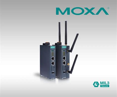 Moxa Launches Worlds First Industrial Computer With IEC 62443 4 2 Host