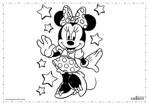 Introduzir 115 Imagem Desenhos De Minnie Br Thptnganamst Edu Vn