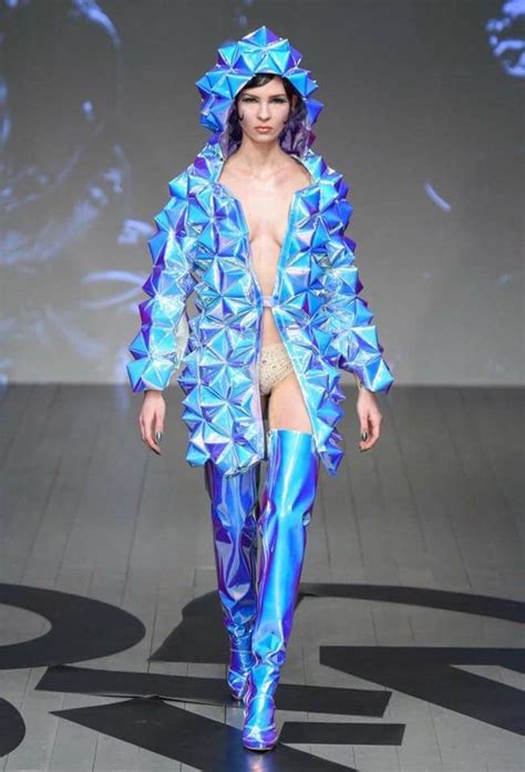 Pin on Attire: Outerwear | Fashion, Iridescent fashion, Crazy outfits