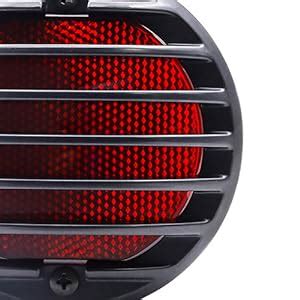 Ourbest Retro Motorcycle Brake Light V Halogen Lamp Rear Tail Light