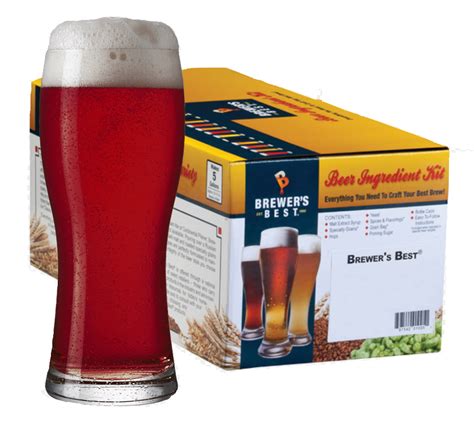 Brewers Best 5 Gallon Red Ale Recipe Kit Canuck Homebrew Supply Canada