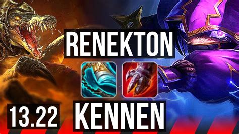 Renekton Vs Kennen Top Winrate Br Grandmaster