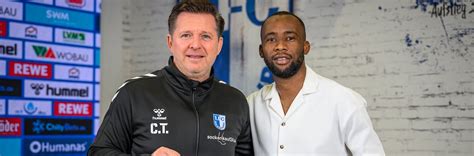 Silas Gnaka Verl Ngert Vorzeitig Vertrag Beim Fcm Fc Magdeburg