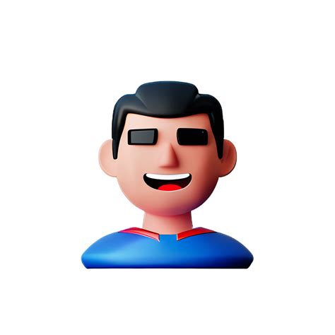 Superman Face 3d Rendering Icon Illustration 29202059 PNG