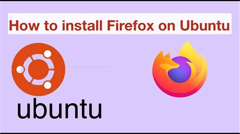 How To Install Firefox On Ubuntu Lts Using Terminal Ubuntu