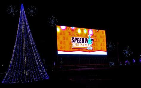 Speedway Christmas Illuminates Charlotte Motor Speedway at Packed ...