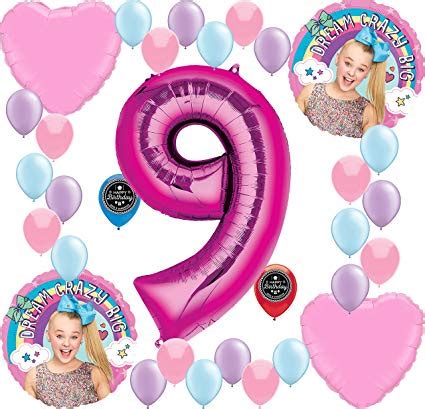 9TH BIRTHDAY BALLOONS DANCE CLIPART - 39px Image #7