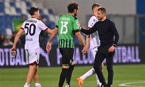 Sassuolo Dionisi Pareggio giusto Berardi è stato stoico Serie A