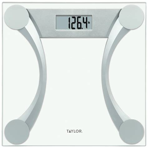 Taylor Precision Products Clear Glass Digital Scale 9511278 Hsn