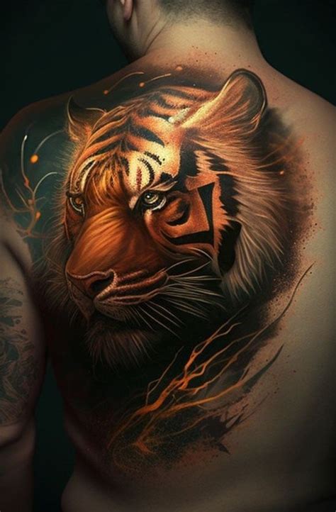 Tiger Tattoo Embodying Strength Protection And Freedom Vean Tattoo