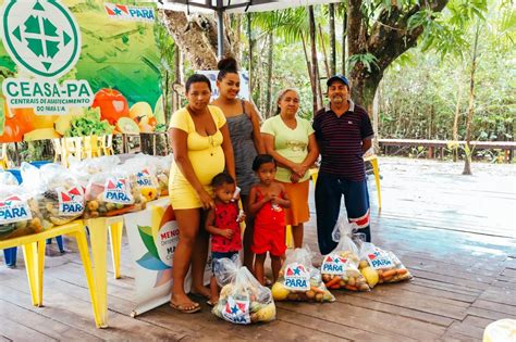 Banco De Alimentos Da Ceasa Chega A Fam Lias Ribeirinhas Na Grande