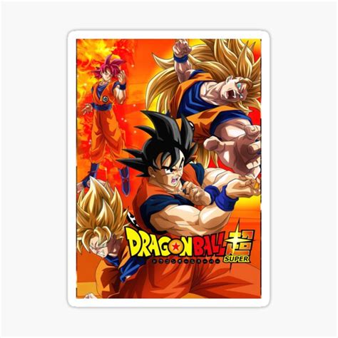 Goku Dragon Ball Sticker For Sale By Brendarodrig43 Redbubble