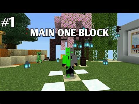 Aku Mencoba Bertahan Hidup Di Minecraft One Block Youtube