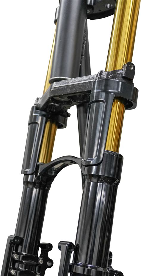 Arlen Ness 49mm Gold Front Fork Tubes Fits 2017 2022 Harley Road Glide