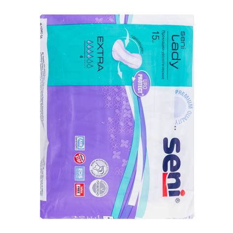 Прокладки Урологические Extra Seni Lady 15шт (Польша) купить оптом ...