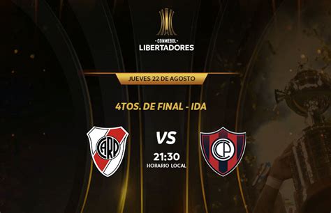 River Plate Recibe A Cerro Porteño Con Semis En La Mira Conmebol