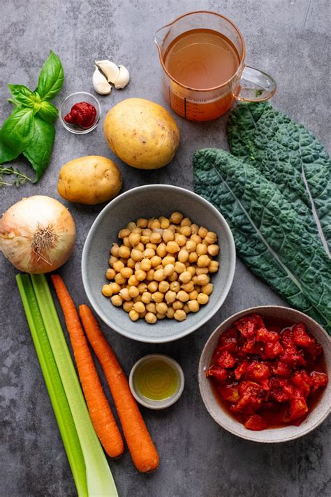 Hearty Tuscan Kale And Chickpea Soup A Simple Palate