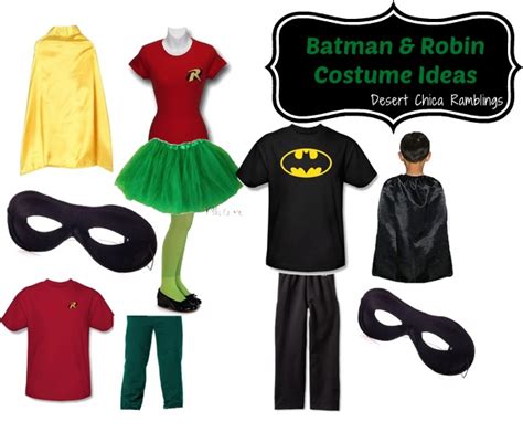 Arriba 62 Imagen Batman Y Robin Costume Abzlocalmx